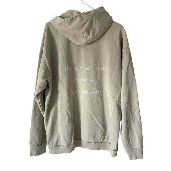 Boys Lie I Choose Me Oversized Hoodie Sweatshirt Mint Green One size - Picture 3 of 6